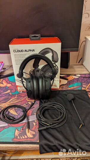 Наушники HyperX cloud alpha