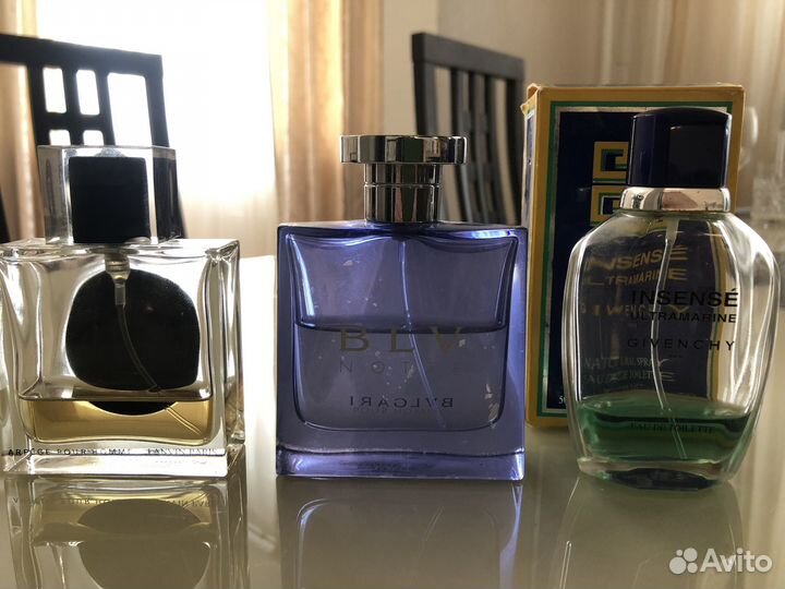 Туалетная вода мужская lanvin, bvlgari, givenchy