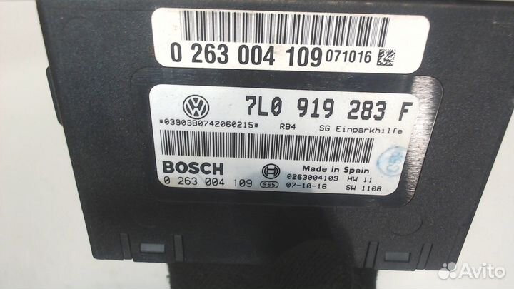Блок управления парктрониками Volkswagen Touareg