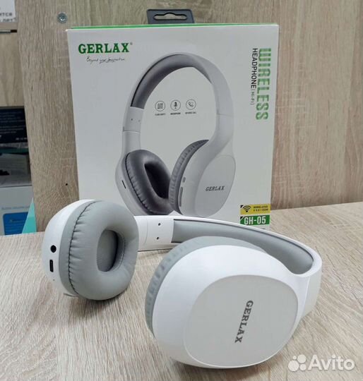 Блютуз наушники белые