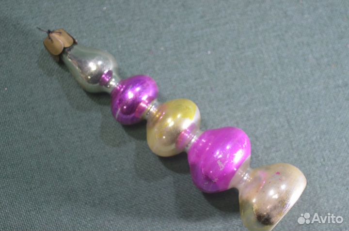 Игрушка елочная стеклянная 