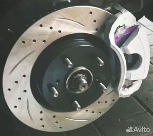 Перфорированные тормозные диски tayga bdf062