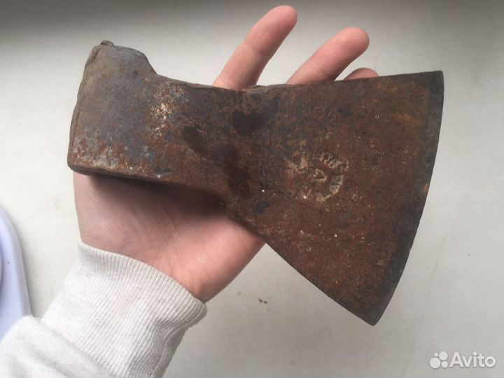 Топор кованный клеймо ретро