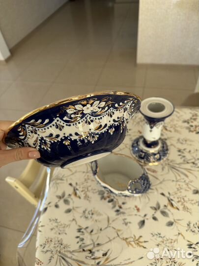 Фарфоровая посуда Гжель