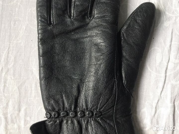 Перчатка лева кожаная р 8