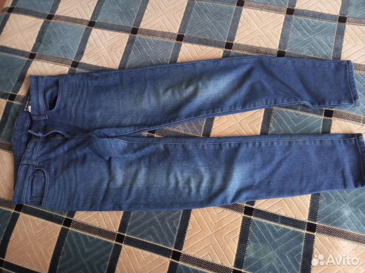 Джинсы детские теплые