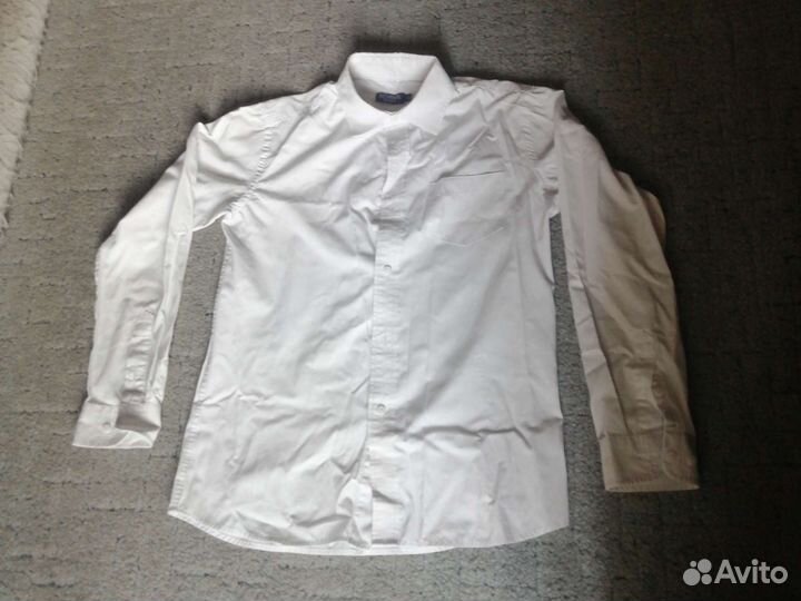 Рубашка школьная на мальчика 152