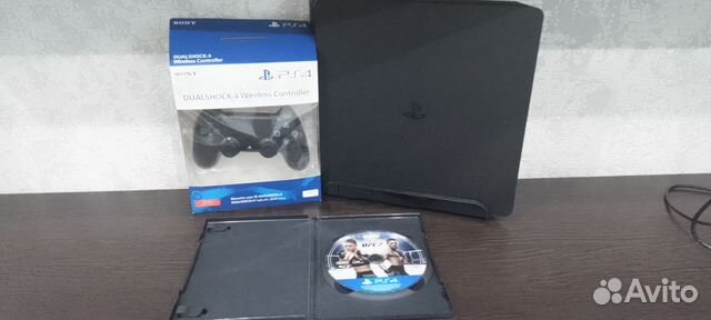 Ps4 Slim, уфс диск и джойстик купить в Омске | Электроника | Авито