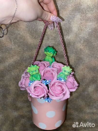 Букет из мыла