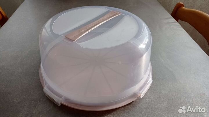 Тортовница с крышкой д.33см