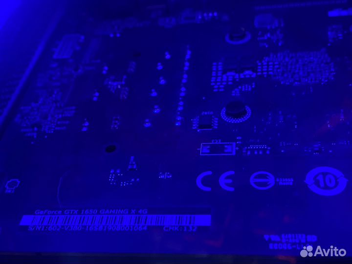 Видеокарта GeForce Gtx 1650 Gaming x 4G