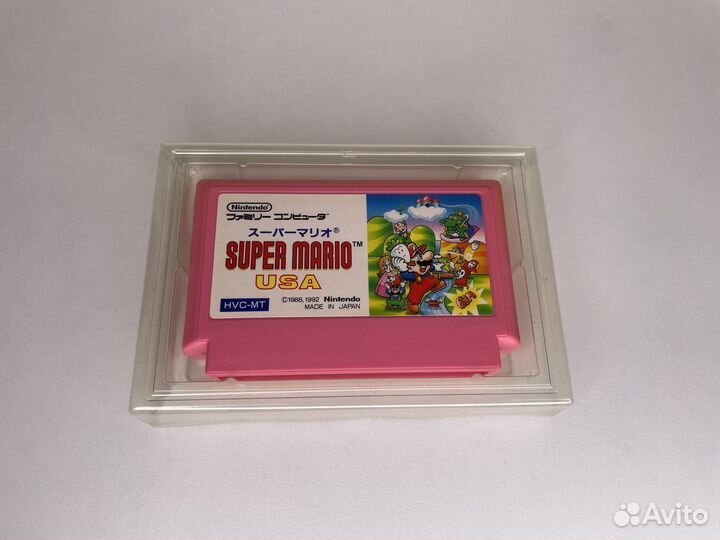 Картридж Super Mario USA Famicom Оригинал комплект