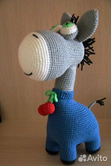 Амигуруми ослик 