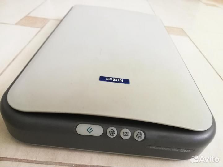 Сканер Epson Perfection 1260 Photo рабочий Japan