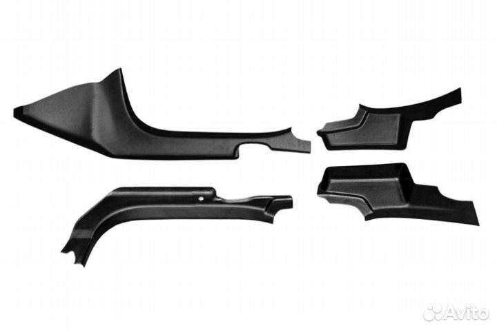 Накладки на ковролин Рено Аркана (4 шт.)