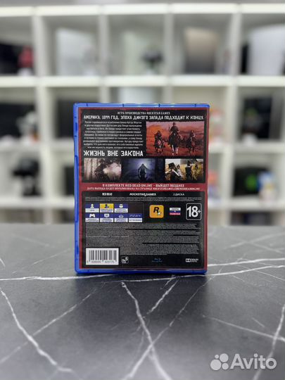 Диск для PS4. Red Dead Redemption II