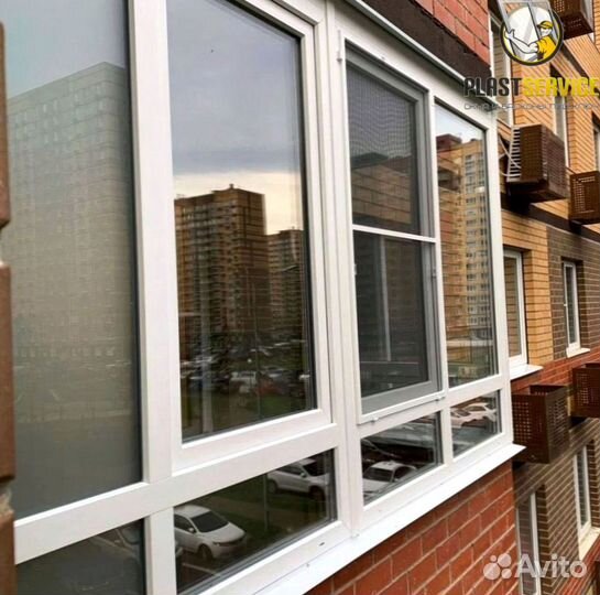 Пластиковые окна Veka, остекление балконов лоджий