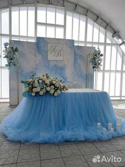 Оформление свадьбы, выездная регистрация, фото зон