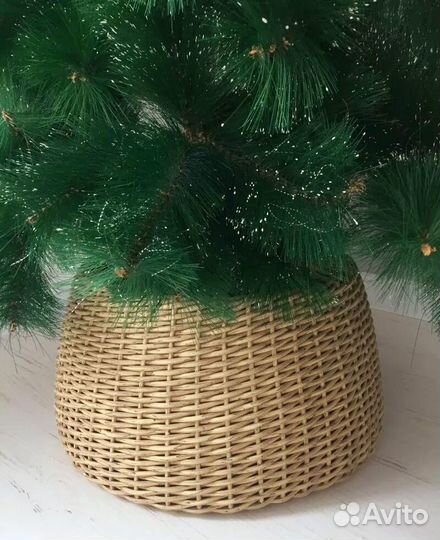 Юбка для елки из ротанга