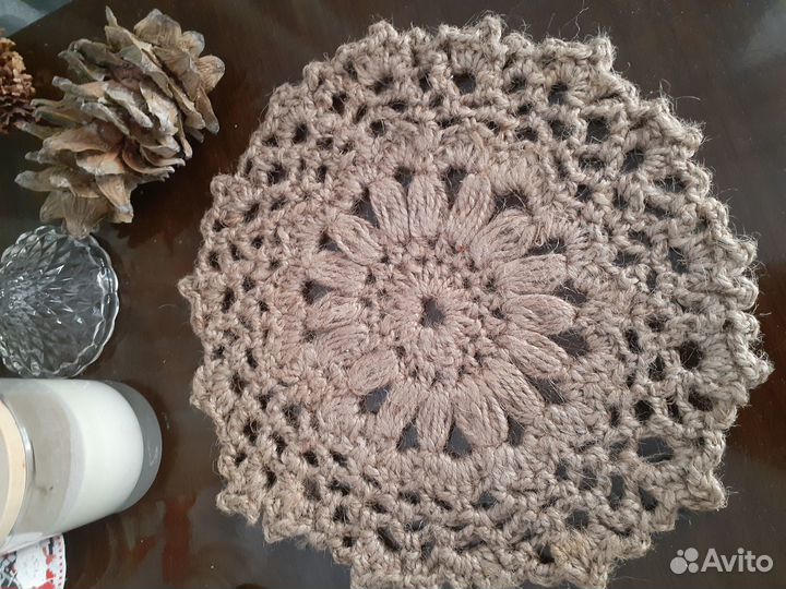 Салфетки вязаные крючком