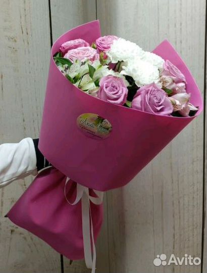 Букет цветов Хризантема Роза Доставка Самовы