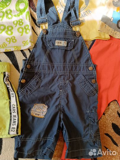 Пакет летней одежды на мальчика 80-86