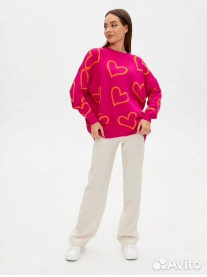 Свитер женский оверсайз новый