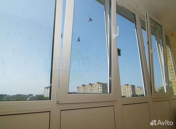 Пластиковое окно с установкой