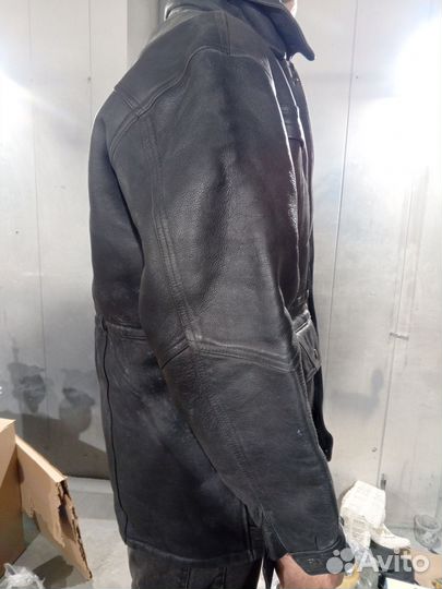 Куртка кожаная винтаж из 90
