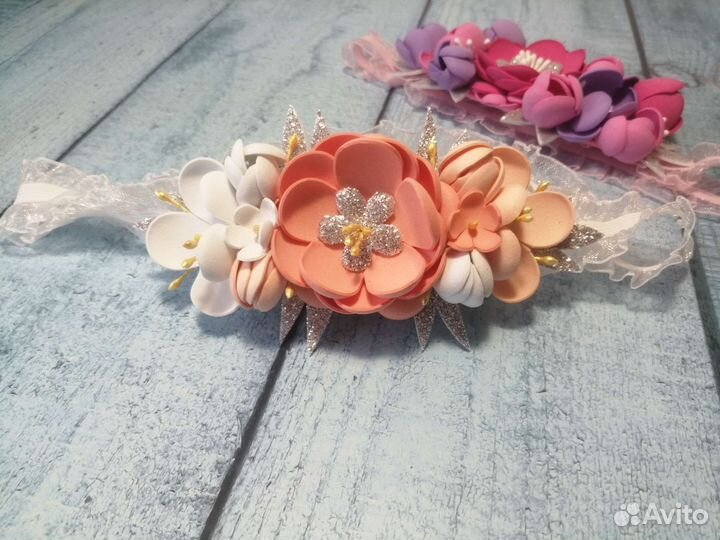 Повязка на голову для девочки