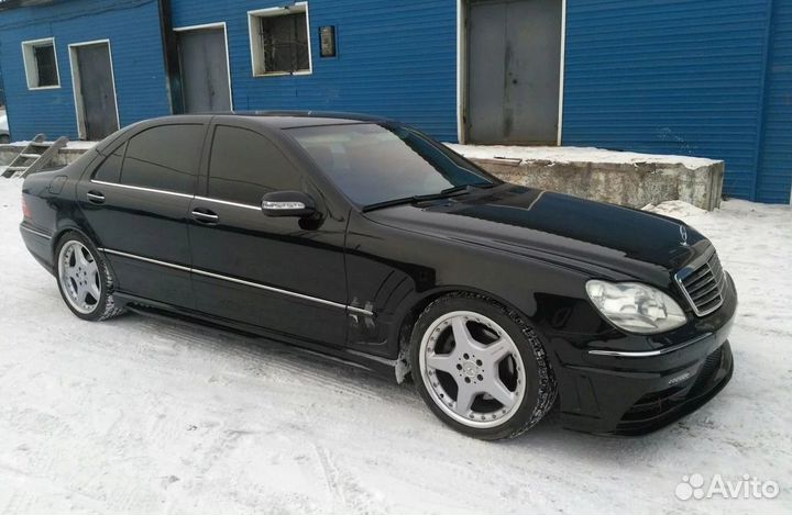 Комплект порогов Wald Mercedes S-klasse W220