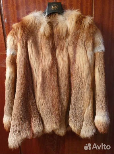 Шуба лисья (размер 46)