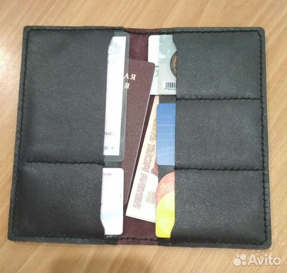 Обложка для автодокументов, паспорта и купюр