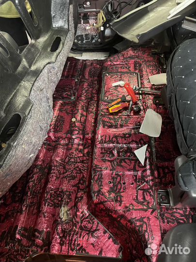 Установка аудио систем, шумо-виброизоляция