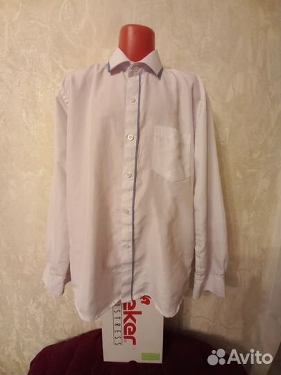 Школьная форма. На 7-9 лет. Жилеты. Рубашки