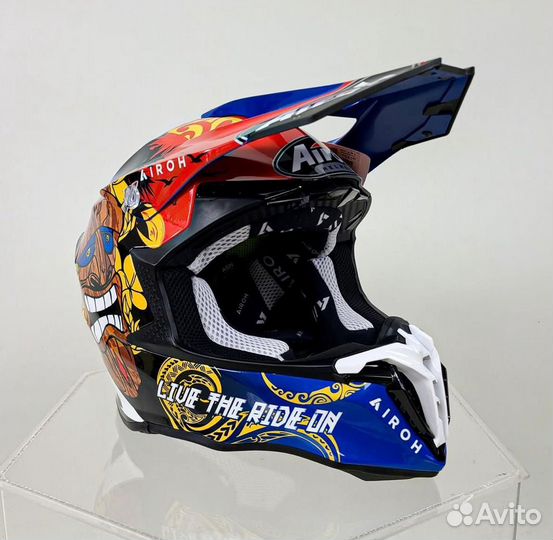 Шлем кроссовый airoh twist 20 эндуро