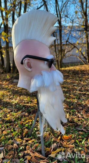 Санта Клаус рокер, Маска Деда Мороза