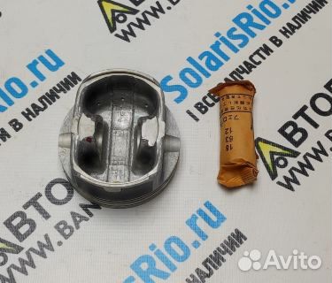 Поршень без колец +0,5 (к-т 4шт.) 1.6 G4FC gamma t