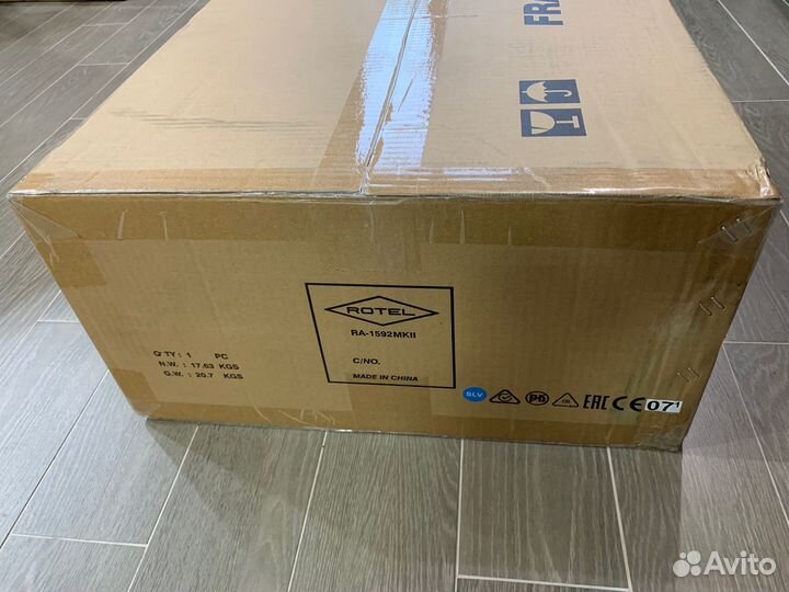 Усилитель интегральный rotel RA-1592 mkii Silver