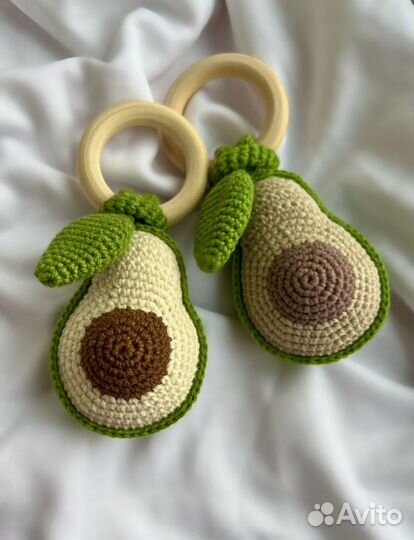 Вязаные погремушки
