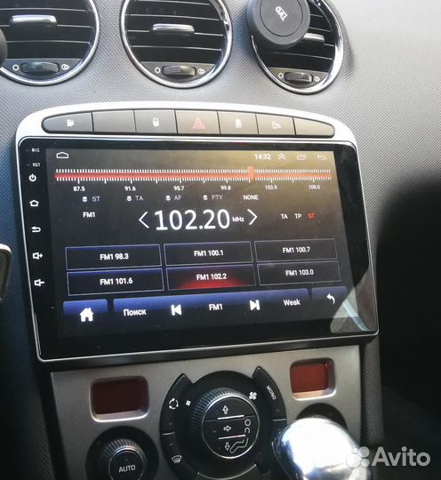 Магнитола Peugeot 308 Android IPS DSP