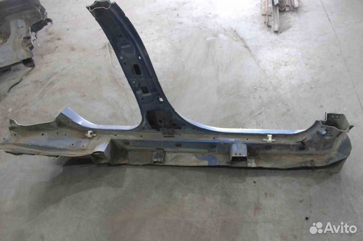 Порог левый железо Mitsubishi Lancer (Митсубиси Ла