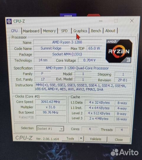 Ryzen 3 1200