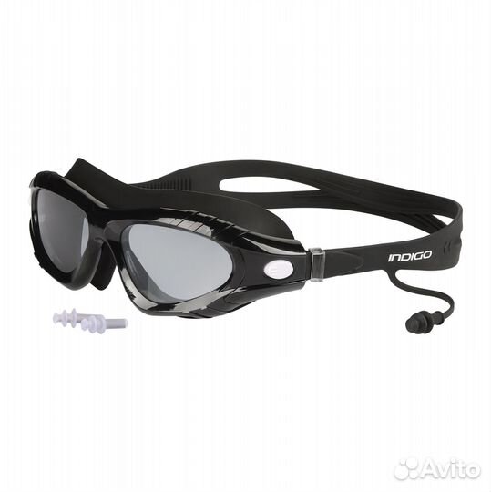 Очки для плавания indigo triathlon с берушами