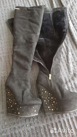 Сапоги ботфорты