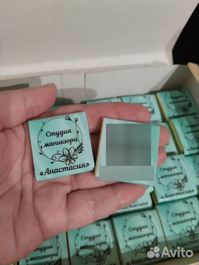 Шоколад с логотипом Брендированный