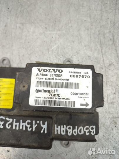 Блок SRS подушек безопасности Volvo S40