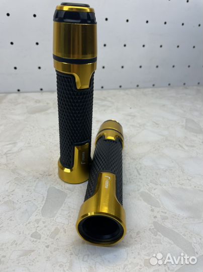 Грипсы С грузиками модель 4(золотой)