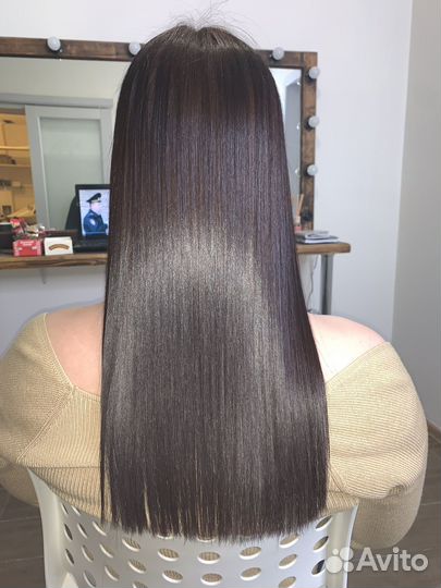Кератиновое выпрямление ботокс
