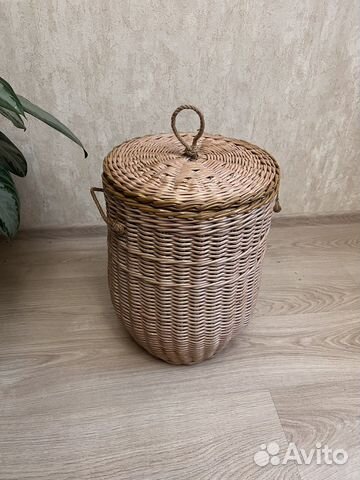Корзина плетёная для хранения